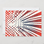 ヒーロすごい漫画ブックシティバースデーパーティー 招待状 (裏面)