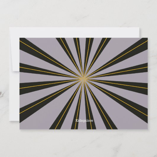 ヒーロボすごいイズ誕生日招待状 招待状 (裏面)