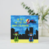 ヒーロボすごいーイズビデイパーティー 招待状 (スタンド正面)