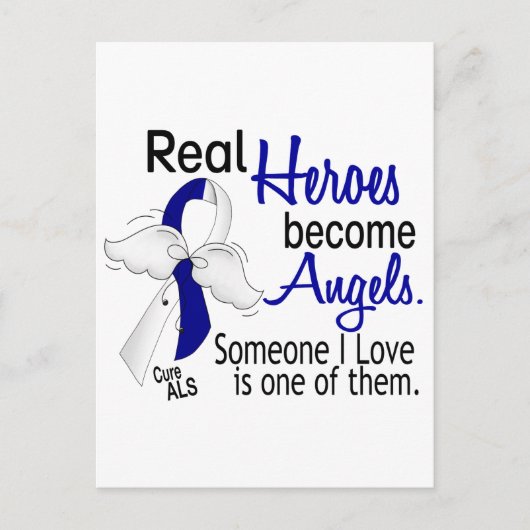 ヒーローが天使になる ポストカード (正面)