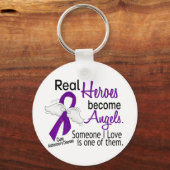 ヒーローが天使のアルツハイマー病になる キーホルダー (正面)