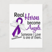 ヒーローが天使のアルツハイマー病になる ポストカード (正面)