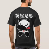 ヒーローが来たTシャツ Tシャツ (裏面)