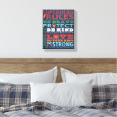 ヒーローすごいの規則 キャンバスプリント (インサイチュ (寝室))