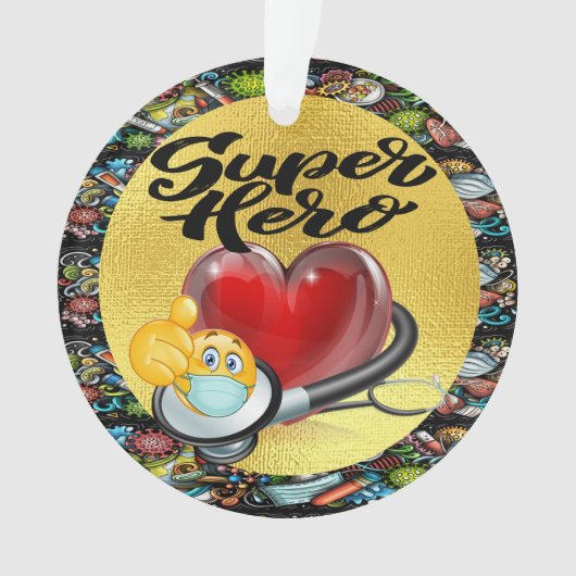 ヒーローすごいオーナメント オーナメント (正面)