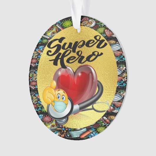 ヒーローすごいオーナメント オーナメント (正面)