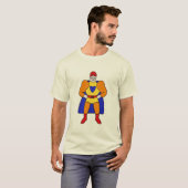ヒーローすごいキャラクター Tシャツ (正面フル)