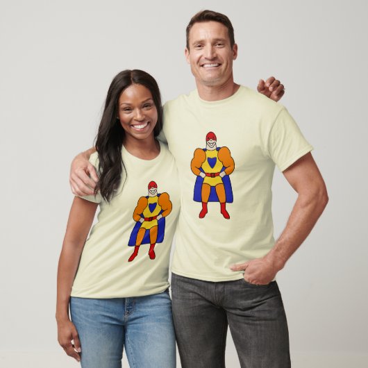 ヒーローすごいキャラクター Tシャツ (ユニセックス)