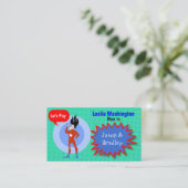 ヒーローすごいママ遊デートカード コーリングカード (スタンド正面)