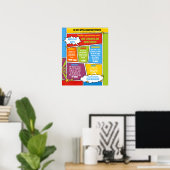 ヒーローすごい先生感謝週間の旅程 ポスター (ホームオフィス)