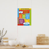 ヒーローすごい先生感謝週間の旅程 ポスター (キッチン)