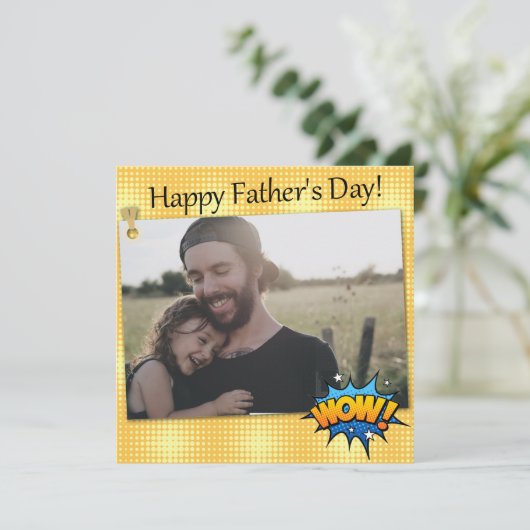 ヒーローすごい父の日Day自分の写真を追加 (スタンド正面)