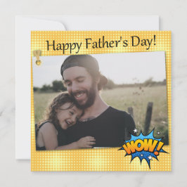 ヒーローすごい父の日Day自分の写真を追加