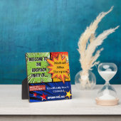 ヒーローすごい養子縁組パーティー歓迎サイン フォトプラーク (インサイチュ)