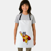 ヒーローとしてのモグラ エプロン (インサイチュ)