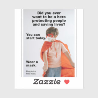 ヒーローになってビニール救のステッカーを生きる シール