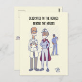 ヒーローに捧ぐポストカード ポストカード (正面/裏面)