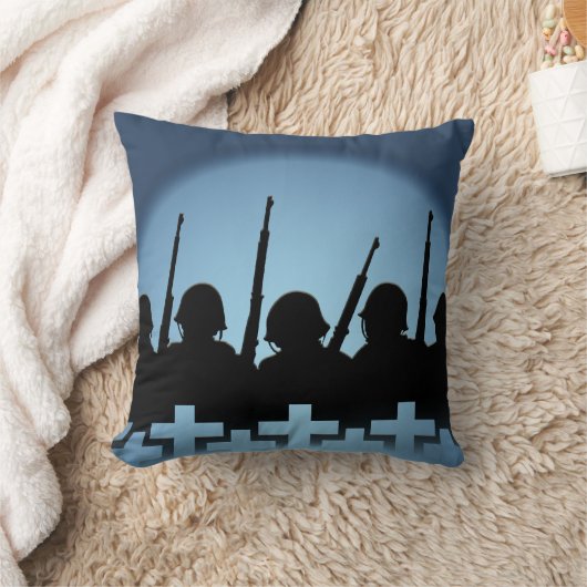 ヒーローの枕を防ぐための忘れ戦争記念枕 クッション (ブランケット)