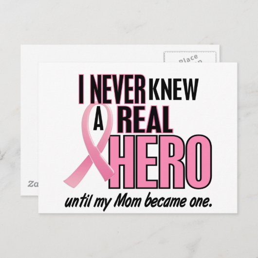 ヒーローの母親実在を知ったことがない（乳がん） ポストカード (正面/裏面)