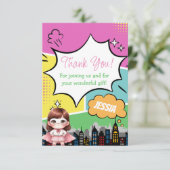 ヒーローの誕生日 サンキューカード (スタンド正面)