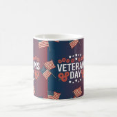 ヒーローへの退役軍人の日 コーヒーマグカップ (中央)