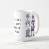 ヒーロークラシックマググ コーヒーマグカップ (正面右)