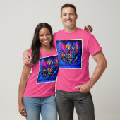 ヒーローグラフィティバースト Tシャツ (ユニセックス)