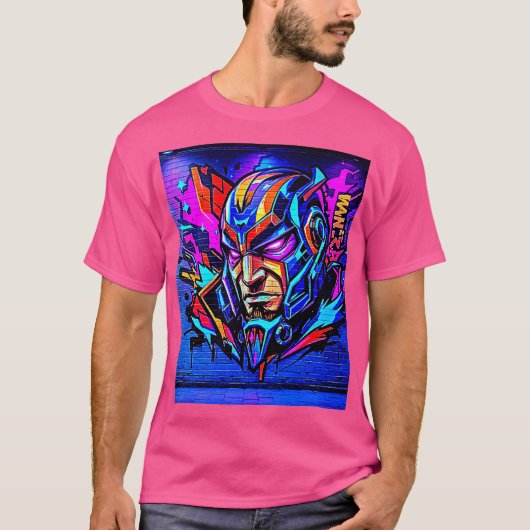 ヒーローグラフィティバースト Tシャツ (正面)