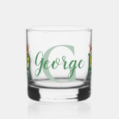 ヒーローパパフェイスサンセットタイムスヒー&サングラス ウイスキーグラス (左)