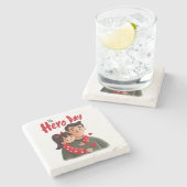 ヒーローファーザーズデイコースター ストーンコースター (横)