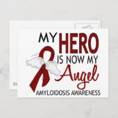 ヒーロー今の私の天使アミロイドーシス ポストカード (正面/裏面)