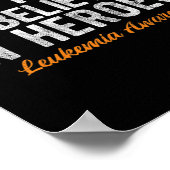 ヒーロー信じのがん白血病に入る時間 ポスター (角)