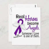 ヒーロー実在が天使の膵臓がんになる ポストカード (正面/裏面)