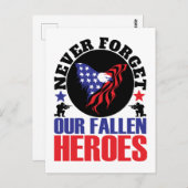 ヒーロー忘れには落ちたない ポストカード (正面/裏面)