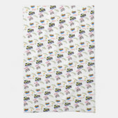 ヒーロー自転車の飛行機キッチンハンドタオル キッチンタオル (縦)