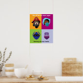 ヒーロー衣服マスクここにヒーローを挿入 ポスター (キッチン)