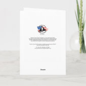 ヒーロー ホリデー カード (裏面)