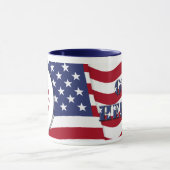 ヒーロー – 写真の追加 マグカップ (中央)