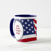 ヒーロー – 写真の追加 マグカップ (正面左)