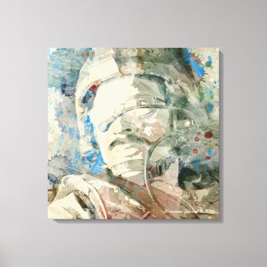 ヒーロ実在ーキャンバスプリント キャンバスプリント (正面)