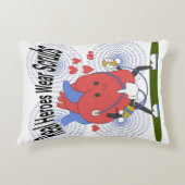 ヒーロ実在ーズ衣服スクラブ枕 – ナース&ドクター アクセントクッション (正面)