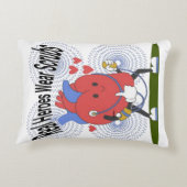 ヒーロ実在ーズ衣服スクラブ枕 – ナース&ドクター アクセントクッション (裏面)