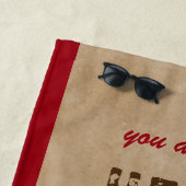 ヒーロ素朴ダディ父の日2フォトコラージュ ビーチタオル (インサイチュ)