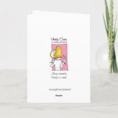 ヒー保ルの重量、誕生日、友情 カード (裏面)