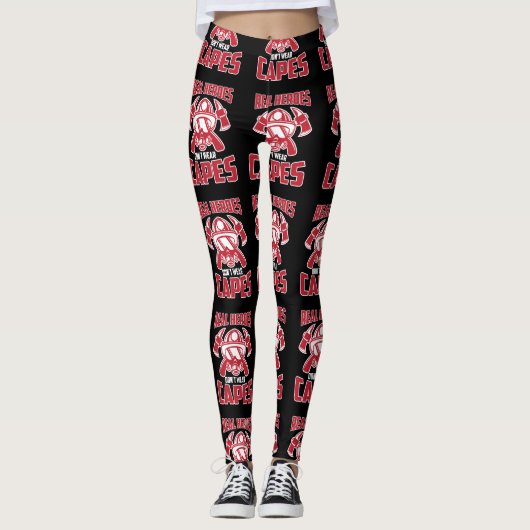 『ヒー実在ローズ·ドン·ト·衣服·ト·消防士』 レギンス (正面)