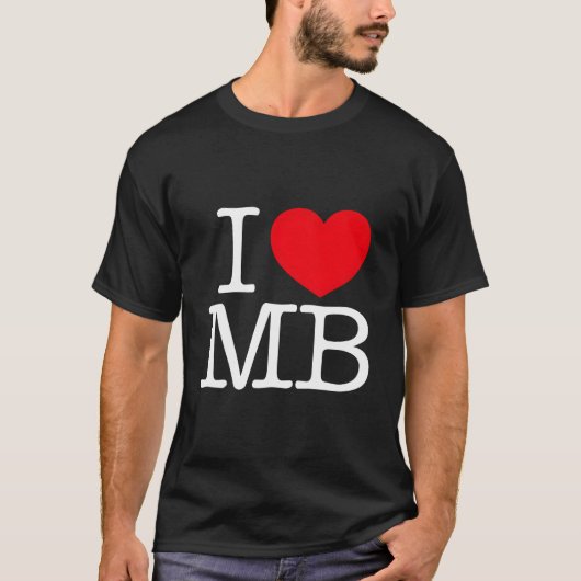 ヒー・エムビー大好き Tシャツ (正面)