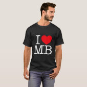 ヒー・エムビー大好き Tシャツ (正面フル)