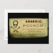 ヒ動揺して素標識 ポストカード (正面/裏面)