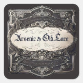 ヒ素とオールドレースビクトリアン スクエアシール (正面)