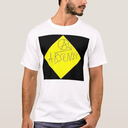 ヒ素のロゴのTシャツ Tシャツ (正面)